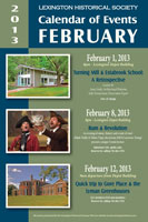 Poster for March 2013 events
