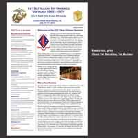 Newsletter for Vietnam Marine vets